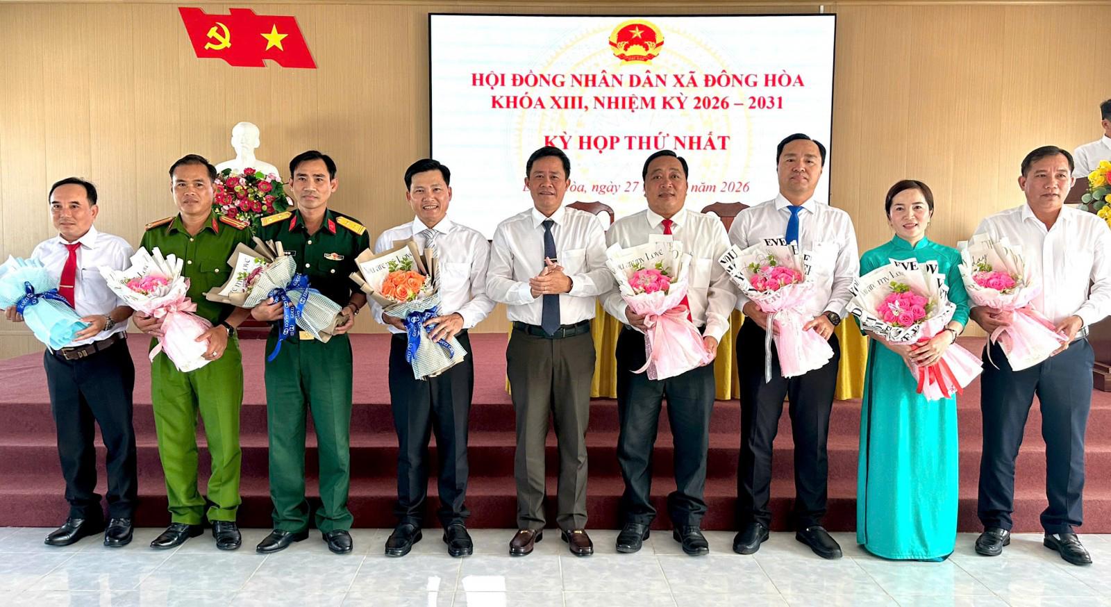 Ông Trương Minh Diệu tái đắc cử Chủ tịch HĐND xã Đông Hòa