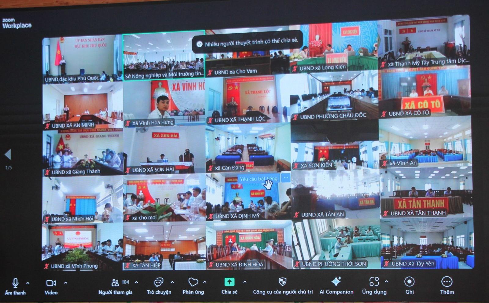 Tập huấn chuyên môn nghiệp vụ nông nghiệp và môi trường cho cán bộ, công chức cấp xã