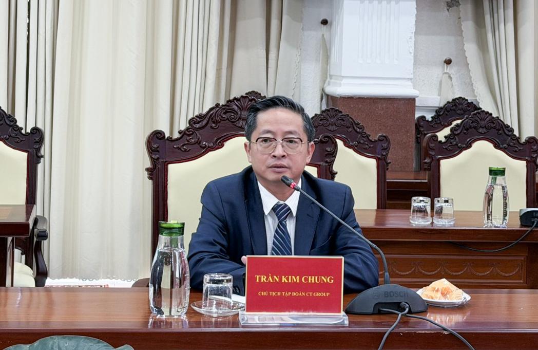 An Giang hợp tác Tập đoàn CT Group về phát triển khoa học, công nghệ, đổi mới sáng tạo, chuyển đổi số