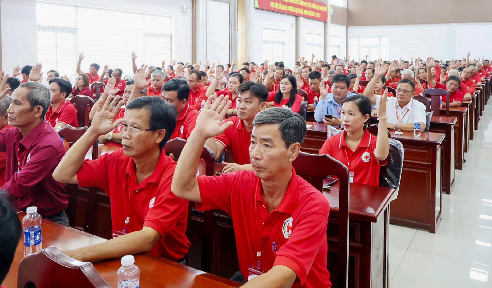 Đại hội đại biểu Hội Chữ thập đỏ Việt Nam tỉnh An Giang nhiệm kỳ 2026 - 2031
