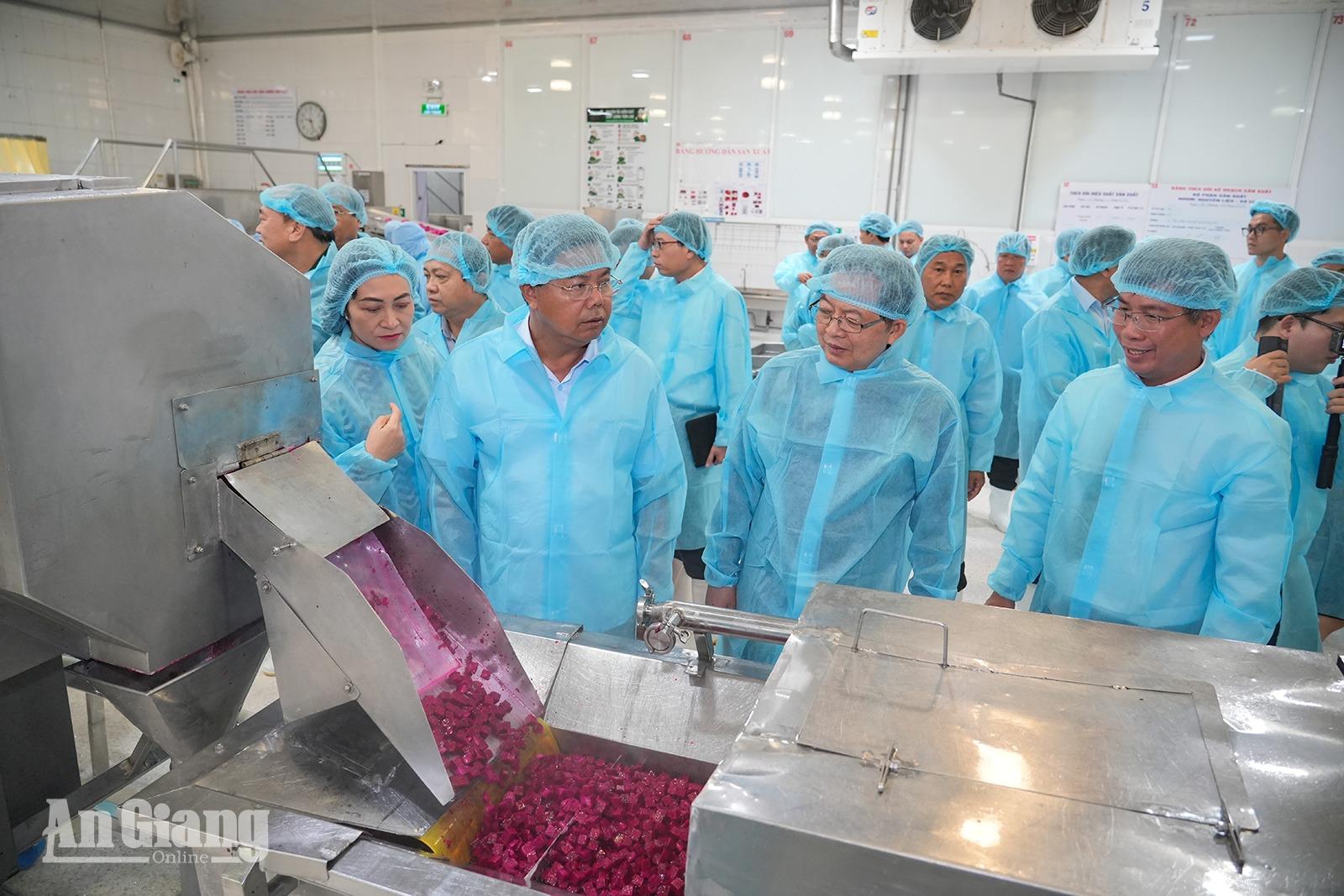 Phó Thủ tướng Hồ Quốc Dũng: Cần xây dựng chuỗi liên kết chặt chẽ để nâng tầm nông sản An Giang