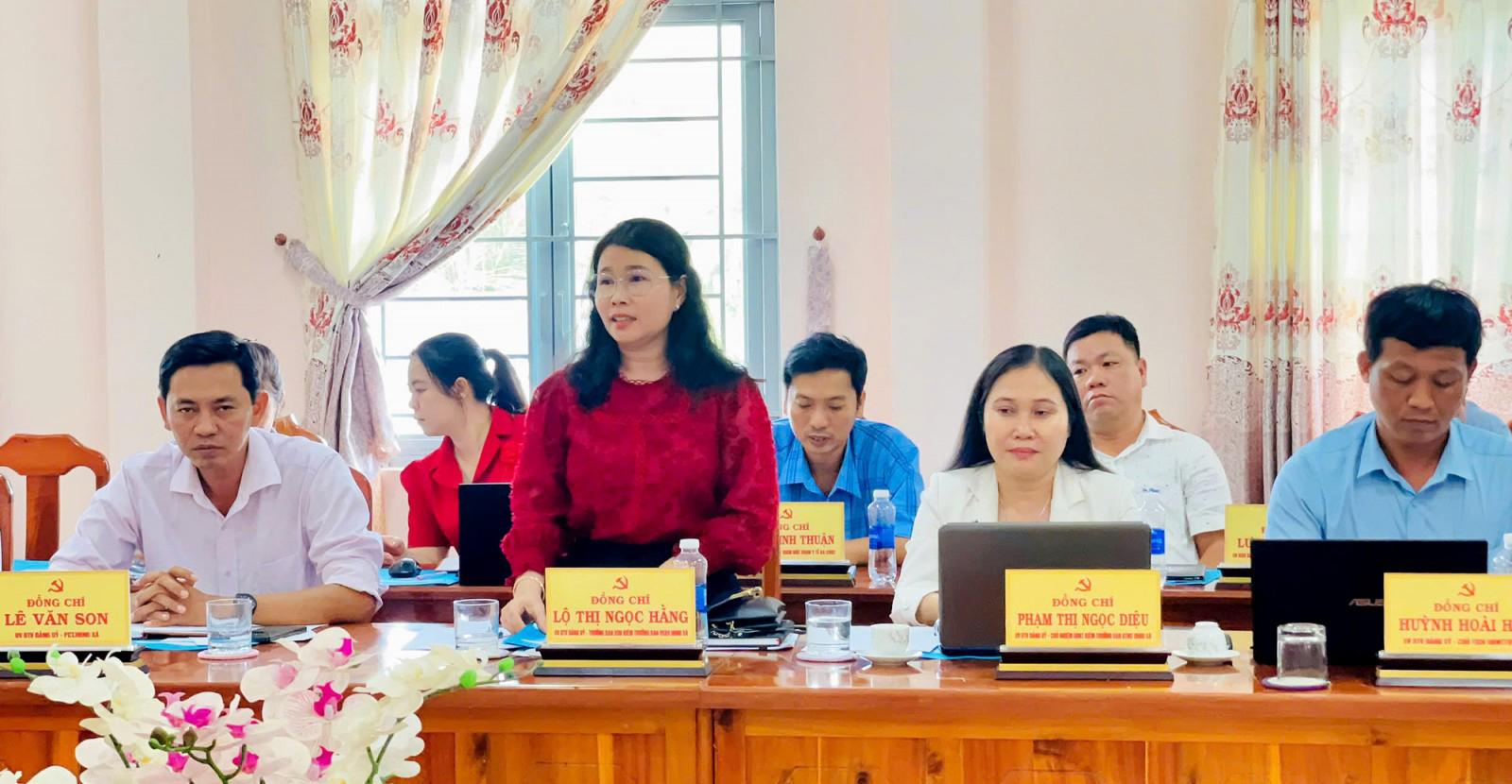 Kiểm tra việc thực hiện Nghị quyết số 57-NQ/TW tại xã Ba Chúc