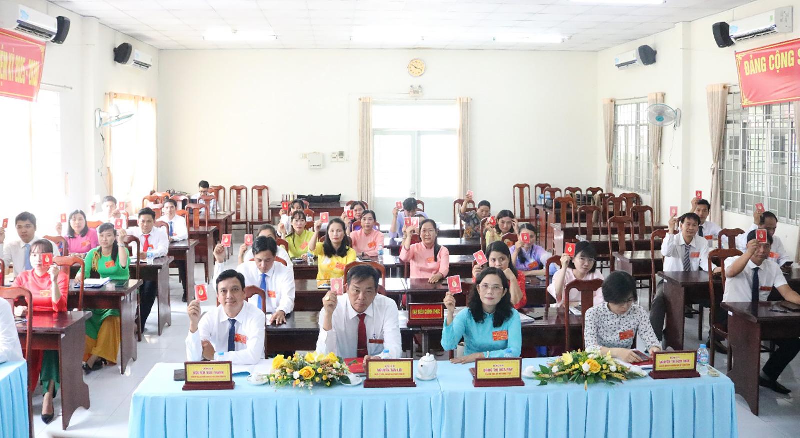 Đại hội Đảng bộ các Cơ quan Đảng xã An Châu, nhiệm kỳ 2025 - 2030
