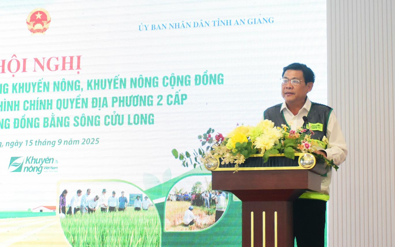 Phát huy vai trò lực lượng khuyến nông trong thực hiện chính quyền địa phương 2 cấp