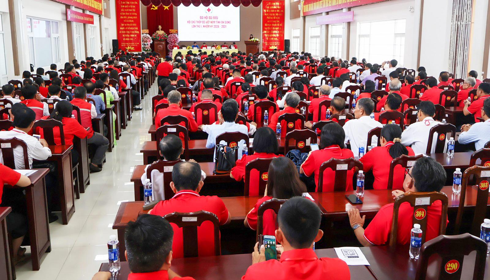 Đại hội đại biểu Hội Chữ thập đỏ Việt Nam tỉnh An Giang nhiệm kỳ 2026 - 2031