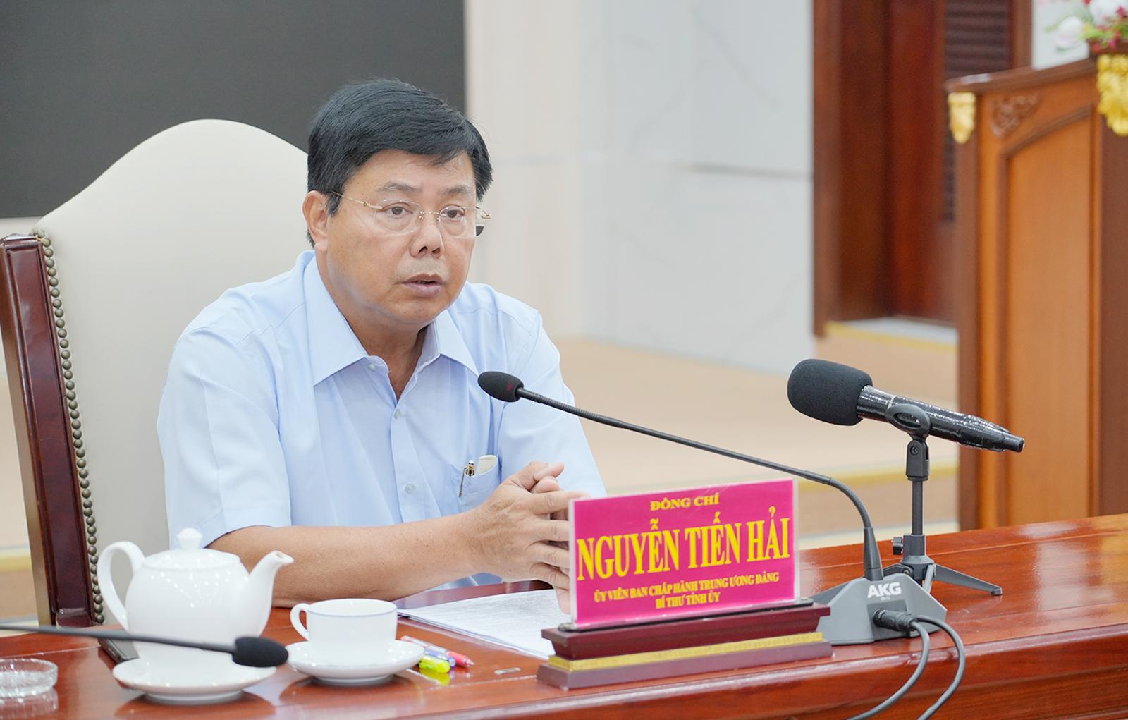 Bí thư Tỉnh ủy An Giang Nguyễn Tiến Hải: Tập trung thực hiện các nhiệm vụ ngay từ đầu năm, không được chậm trễ, ách tắc