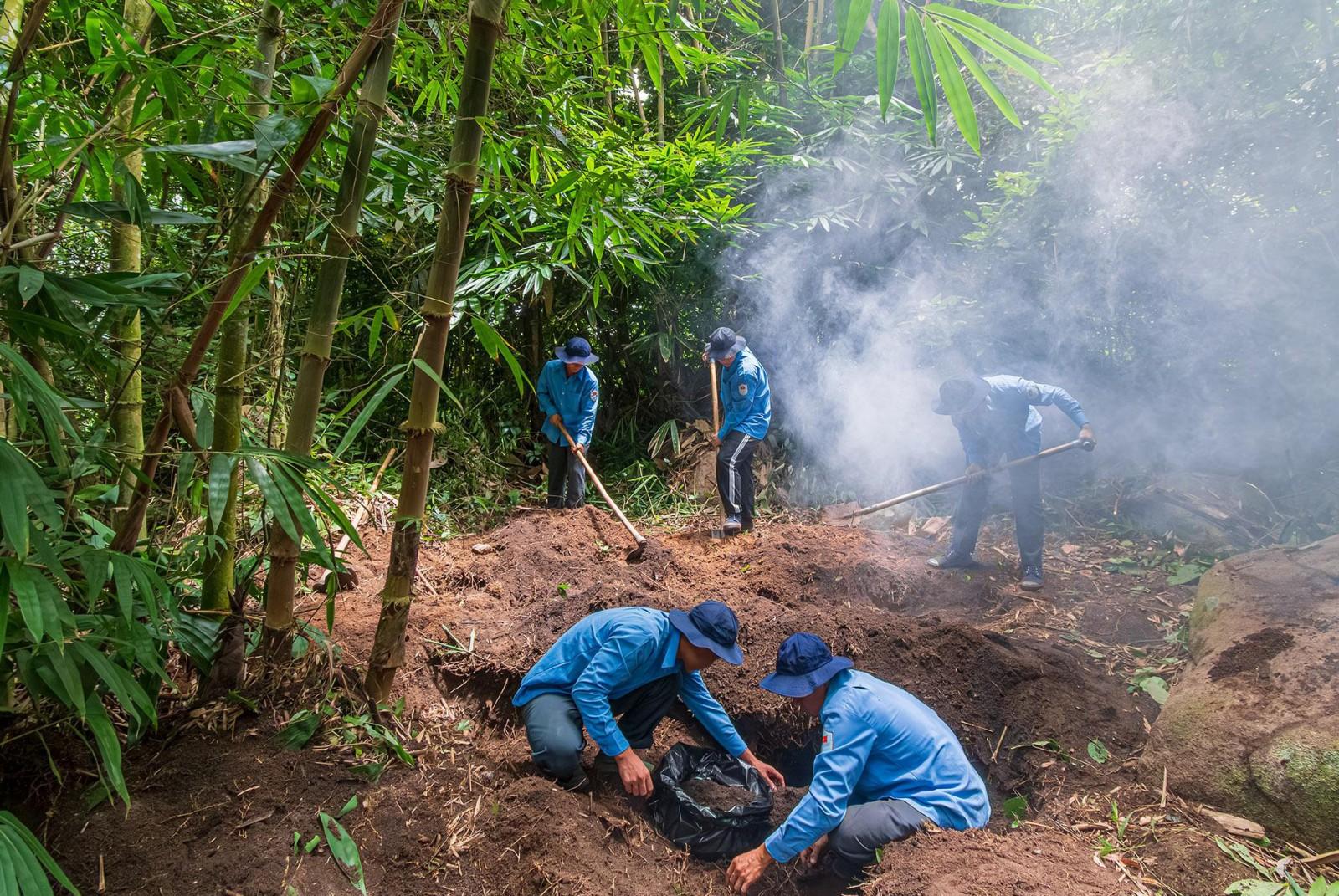 Đội K93 quy tập được 3 bộ hài cốt trên địa bàn tỉnh An Giang