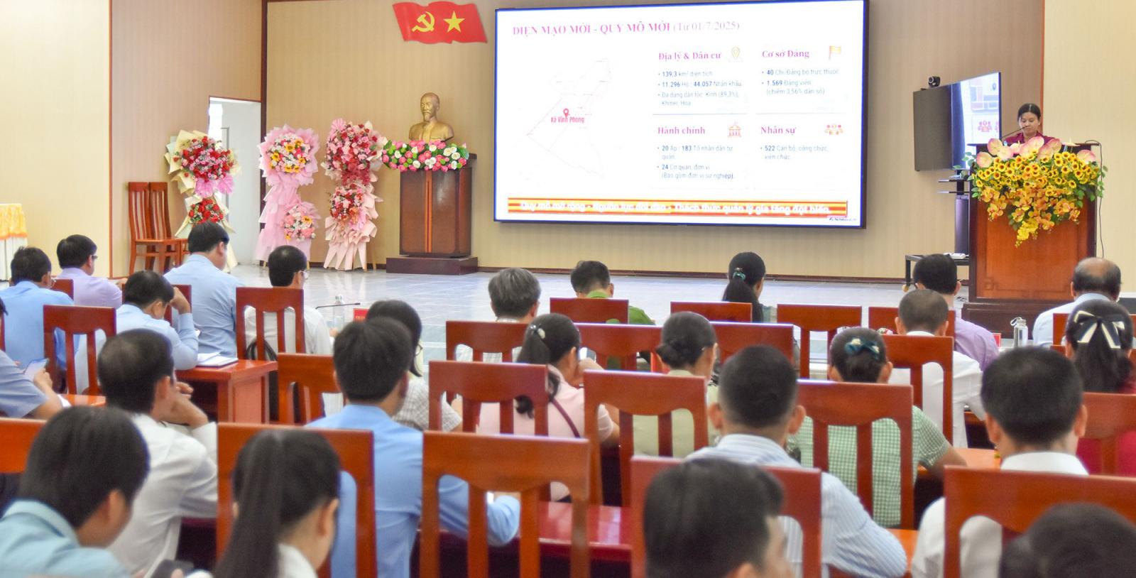 Vĩnh Phong tập trung triển khai đồng bộ, hiệu quả Nghị quyết Đại hội Đảng các cấp nhiệm kỳ 2025 - 2030
