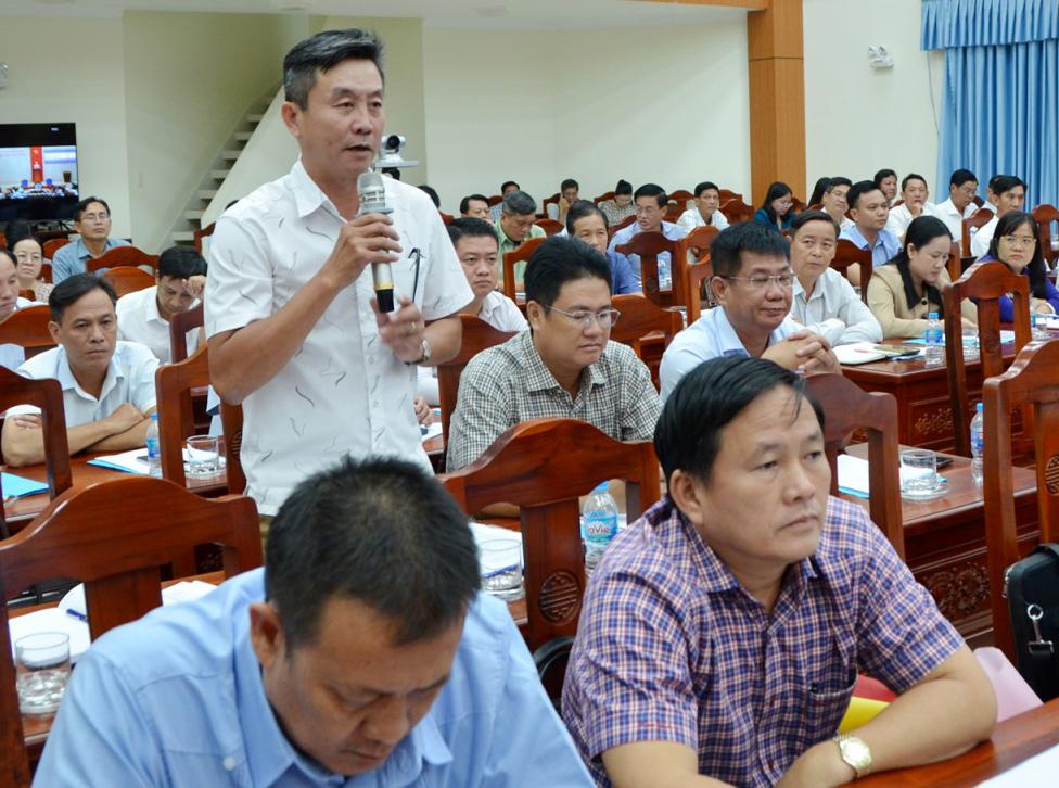 Hội nghị giao ban chuyên đề về thực hiện mô hình chính quyền địa phương 2 cấp và công tác phòng, chống thiên tai