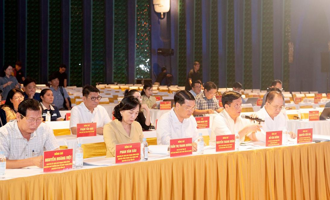 Tổng duyệt chương trình Hội nghị công bố Quy hoạch và Xúc tiến đầu tư tỉnh An Giang