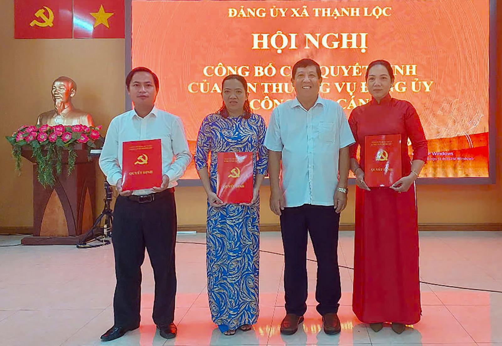 Xã Thạnh Lộc giảm từ 24 còn 20 ấp