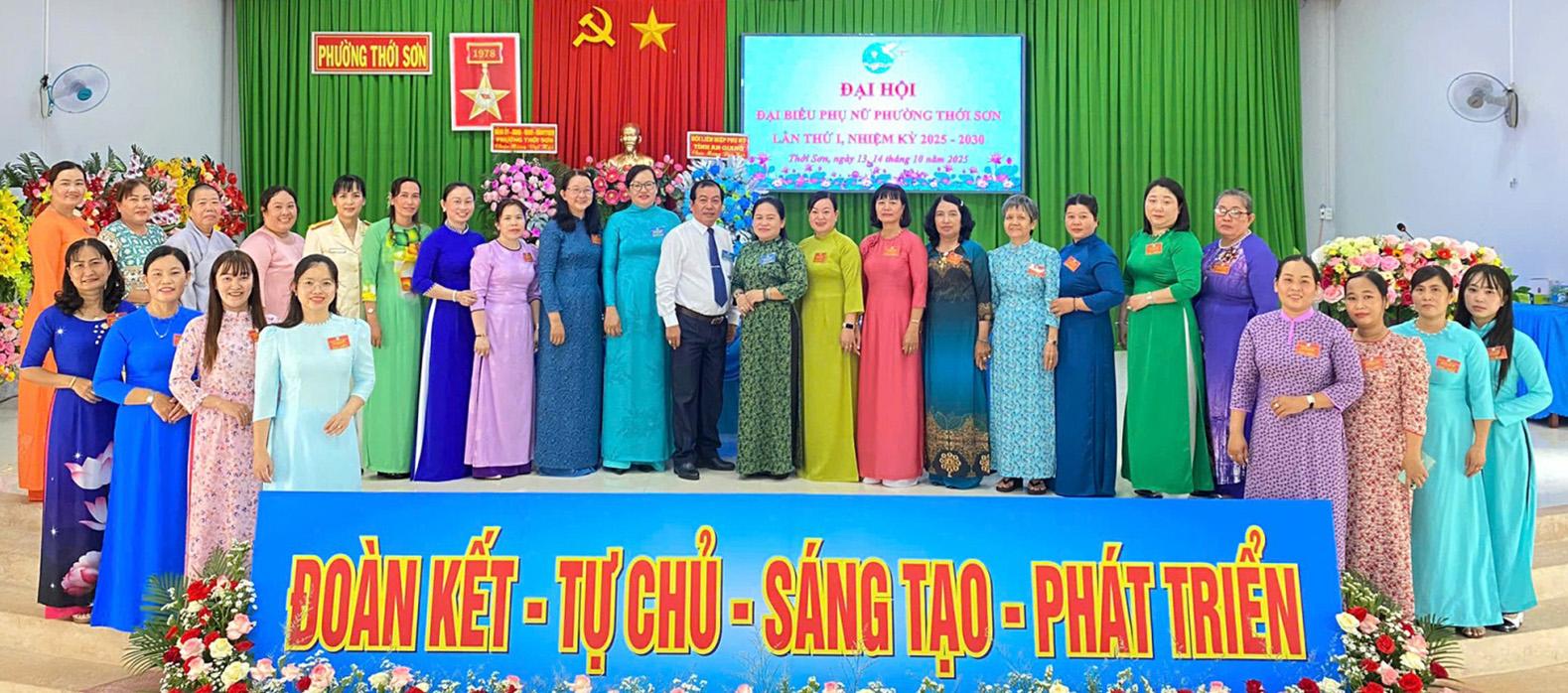 Các địa phương trong tỉnh tổ chức Đại hội đại biểu Phụ nữ nhiệm kỳ 2025 - 2030