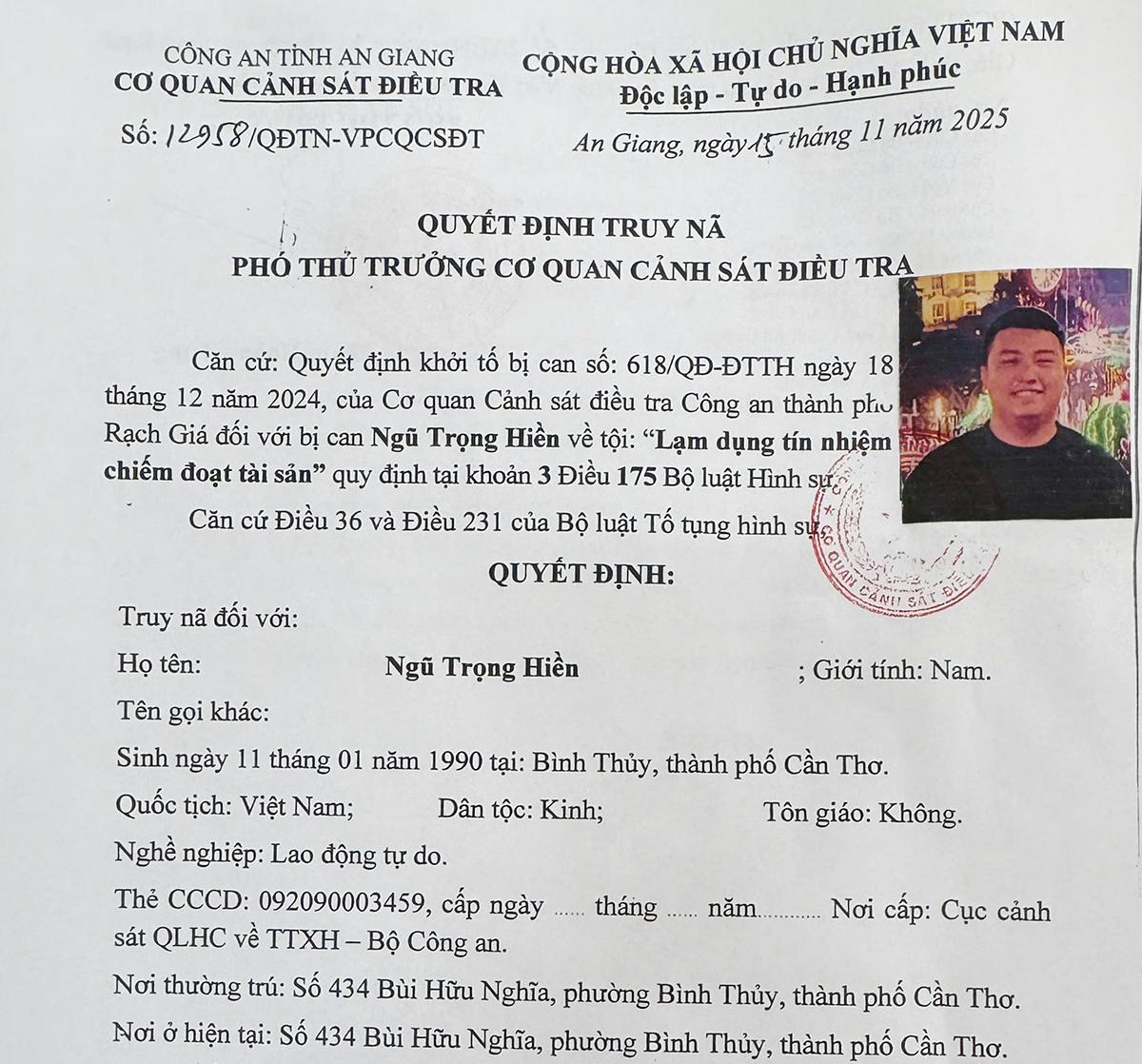 Đối tượng thuê xe tự lái rồi bỏ trốn đã ra đầu thú