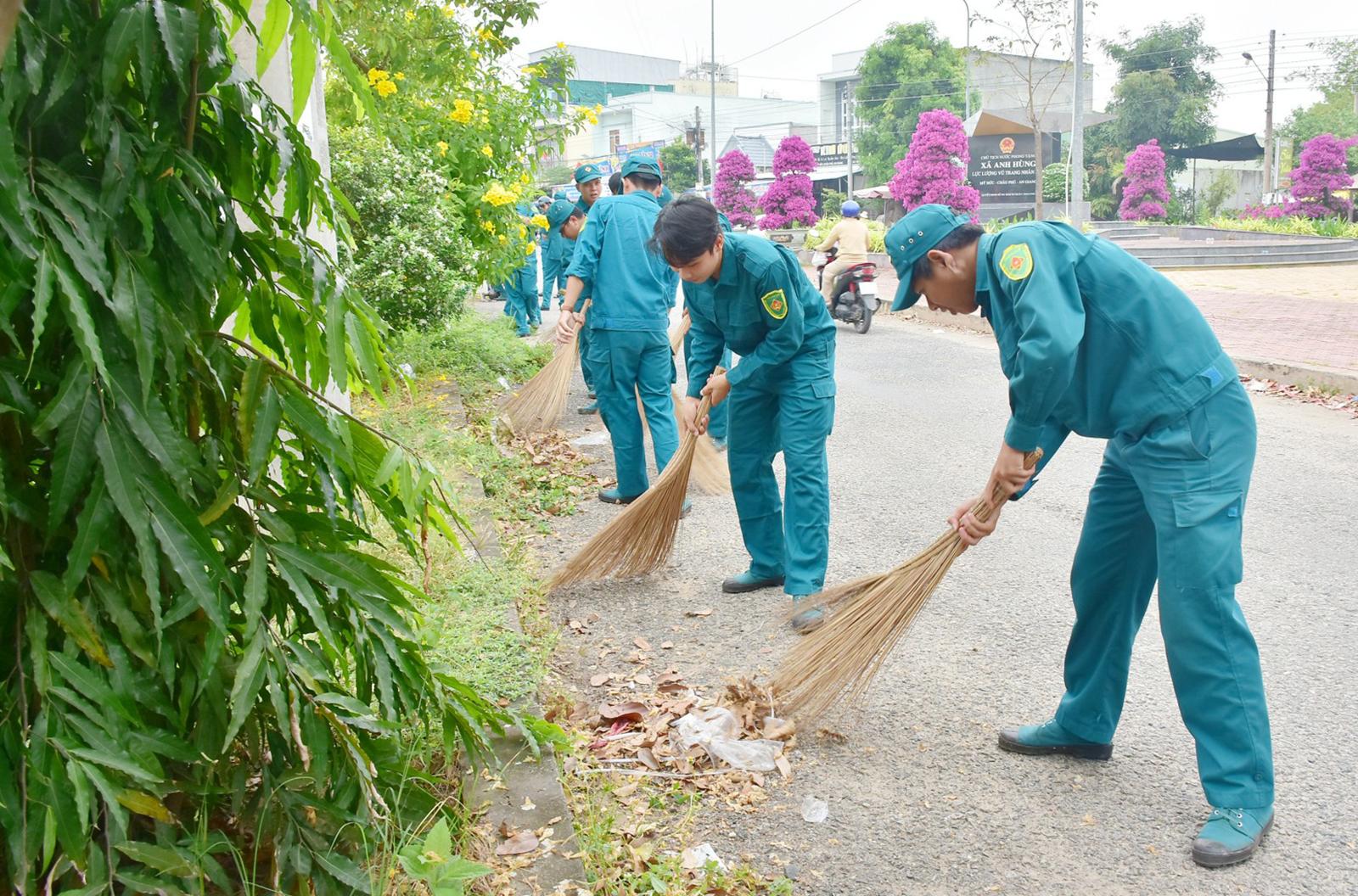 Xã Mỹ Đức xuất quân Tết Quân - Dân 2026