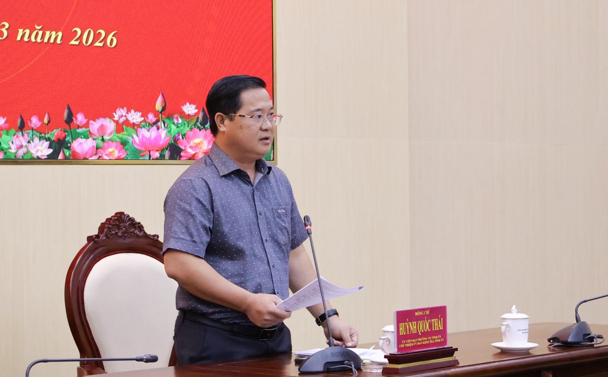 Tỉnh ủy An Giang triển khai kế hoạch giám sát việc học tập, triển khai Nghị quyết Đại hội XIV của Đảng