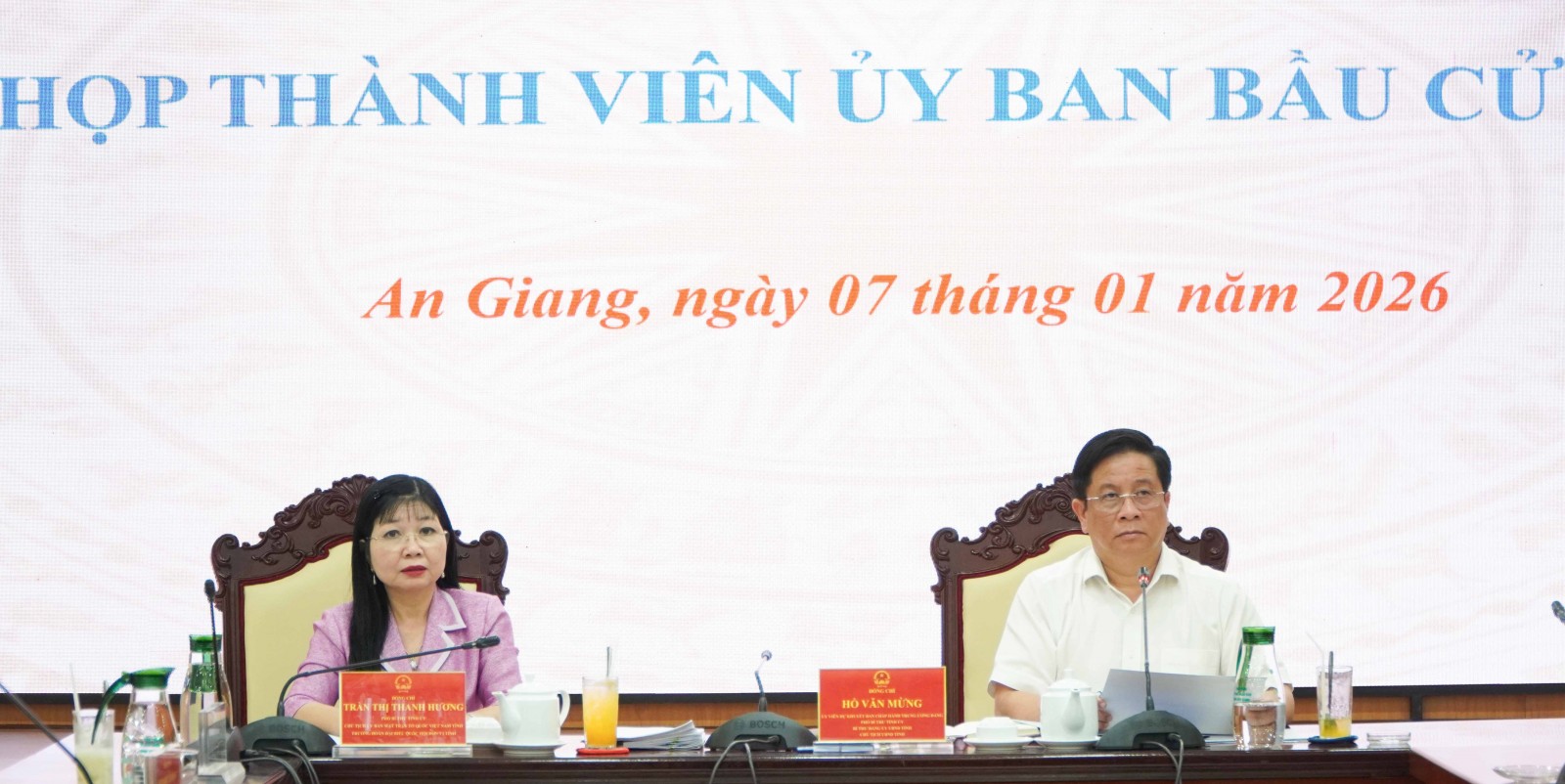 Ủy ban Bầu cử tỉnh An Giang rà soát tiến độ, chuẩn bị làm việc với đoàn giám sát của Ủy ban Thường vụ Quốc hội