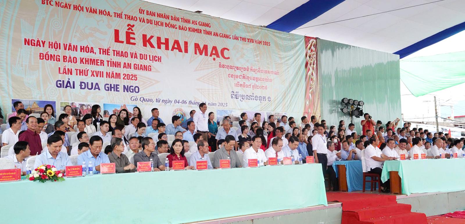 Phong phú hoạt động tại ngày hội Văn hóa, Thể thao và Du lịch đồng bào Khmer tỉnh An Giang lần thứ XVII