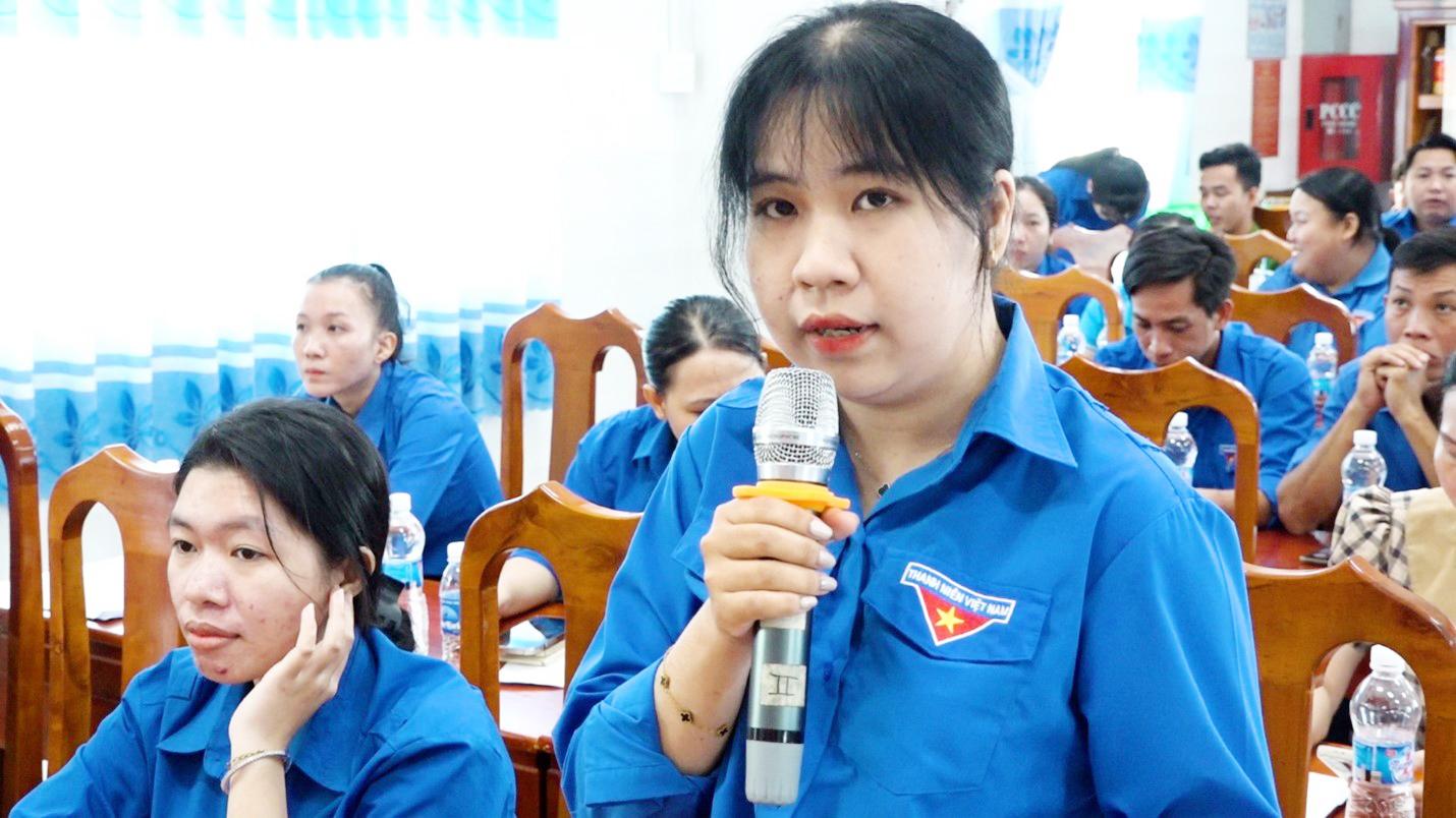 Xã Châu Phong đối thoại, lắng nghe ý kiến đoàn viên, hội viên và nhân dân