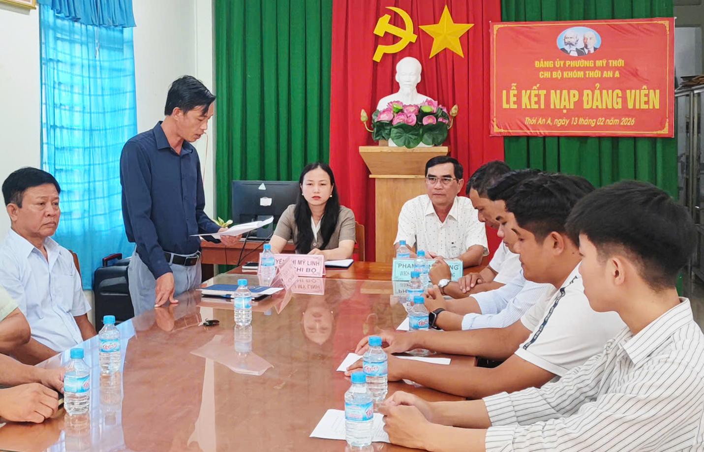 Nâng chất chi bộ từ mô hình “4 tốt”