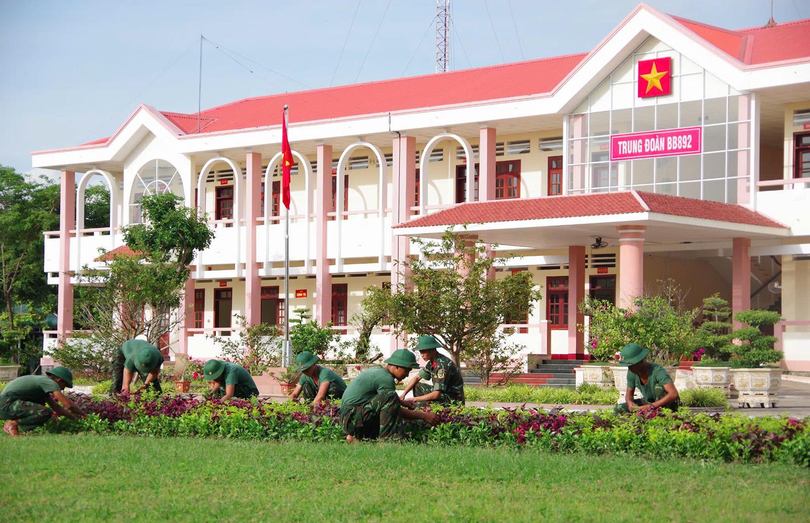 Khí thế tuổi trẻ lực lượng vũ trang