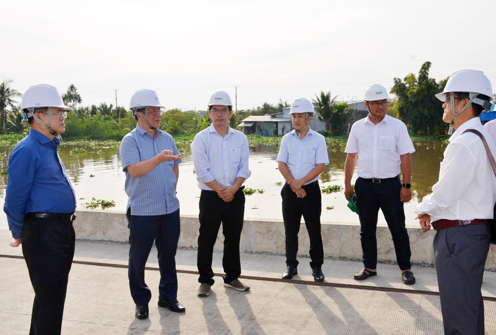 Chủ tịch UBND tỉnh An Giang Hồ Văn Mừng khảo sát thực tế Nhà máy Điện sinh khối Hậu Giang