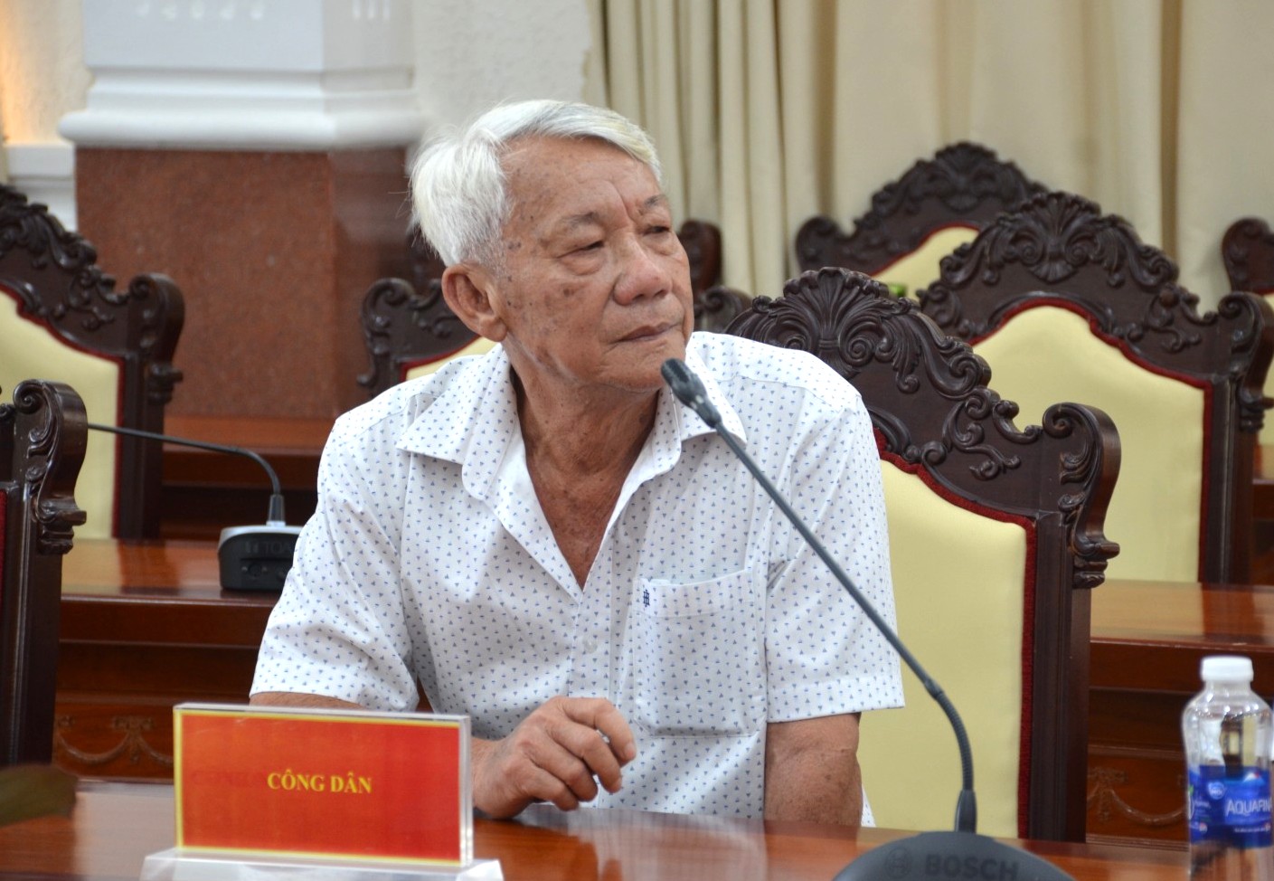 Chủ tịch UBND tỉnh An Giang Hồ Văn Mừng tiếp và đối thoại với công dân