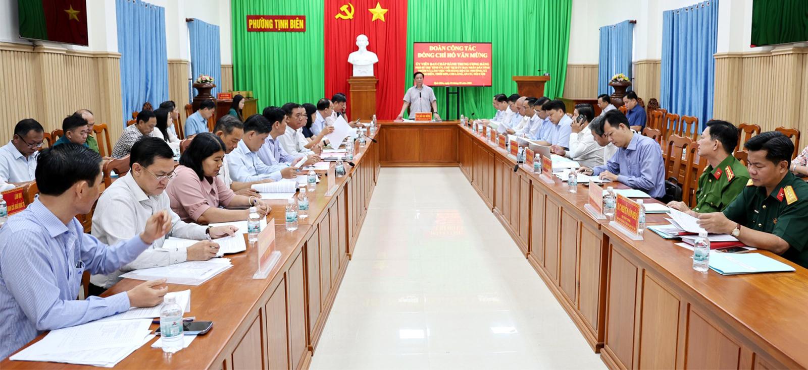 Chủ tịch UBND tỉnh An Giang Hồ Văn Mừng: Các địa phương tập trung cao độ thực hiện tốt nhiệm vụ năm 2026