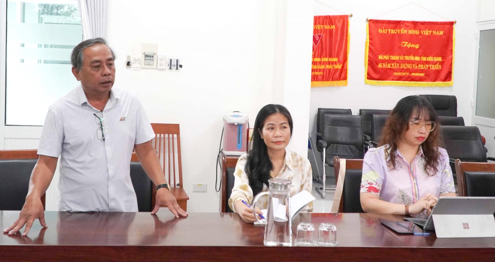 Báo và Phát thanh - Truyền hình An Giang làm việc về bản quyền và quyền sao chép