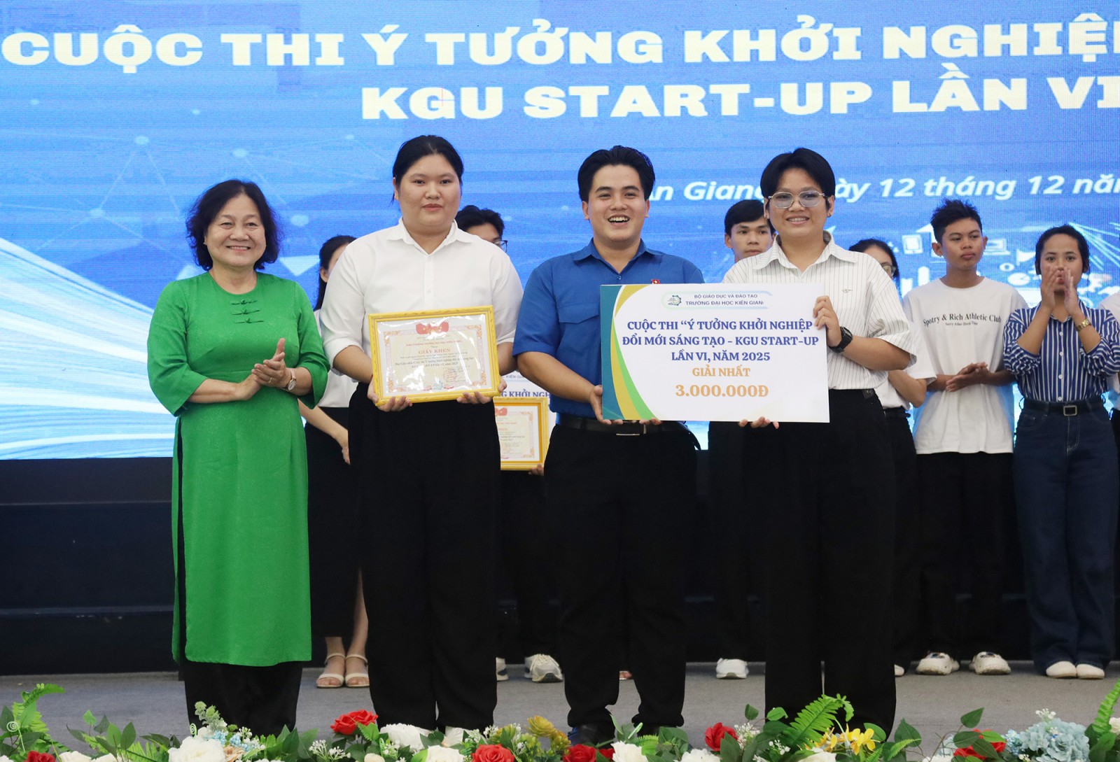 Trao 10 giải thưởng Cuộc thi Ý tưởng khởi nghiệp đổi mới sáng tạo KGU Start-up