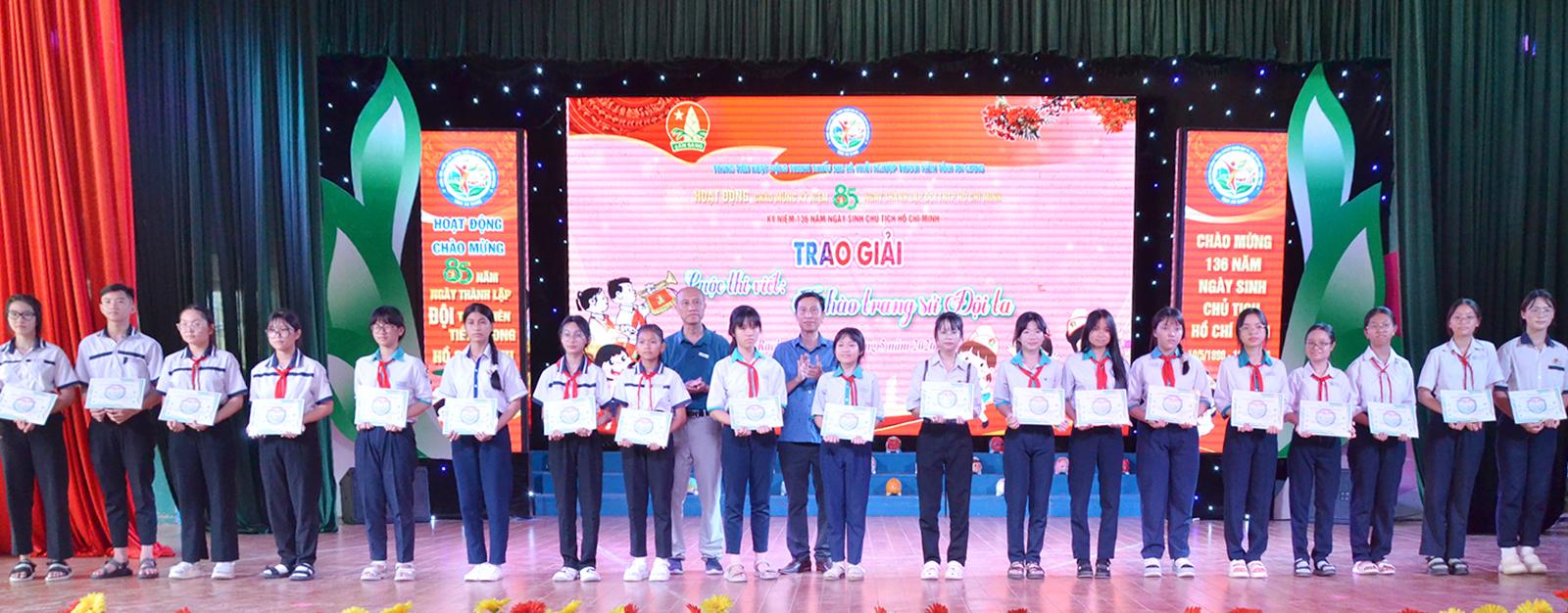 Hơn 500 học sinh tham gia Ngày hội Đội Thiếu niên tiền phong Hồ Chí Minh