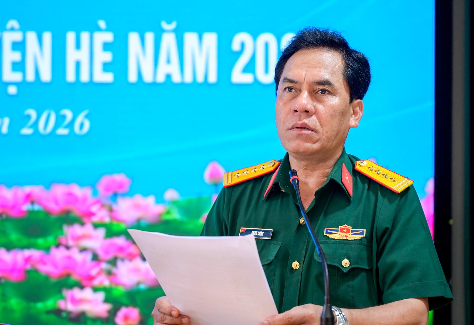 Bộ Chỉ huy Quân sự tỉnh An Giang phát động Chiến dịch
