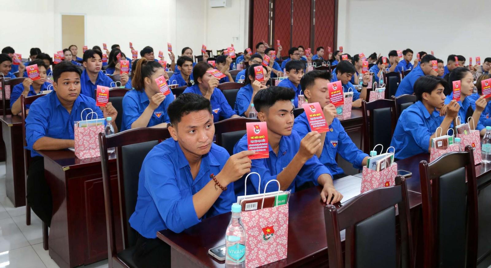 Đại hội Đoàn cơ sở Sở Văn hóa và Thể thao tỉnh An Giang lần thứ I