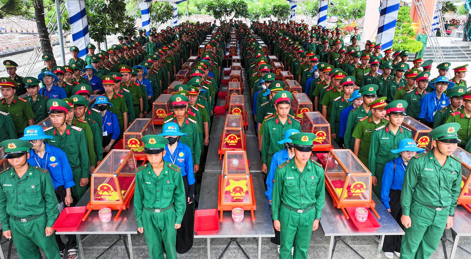 An Giang sẵn sàng cho lễ viếng, truy điệu và an táng hài cốt liệt sĩ quân tình nguyện, chuyên gia Việt Nam