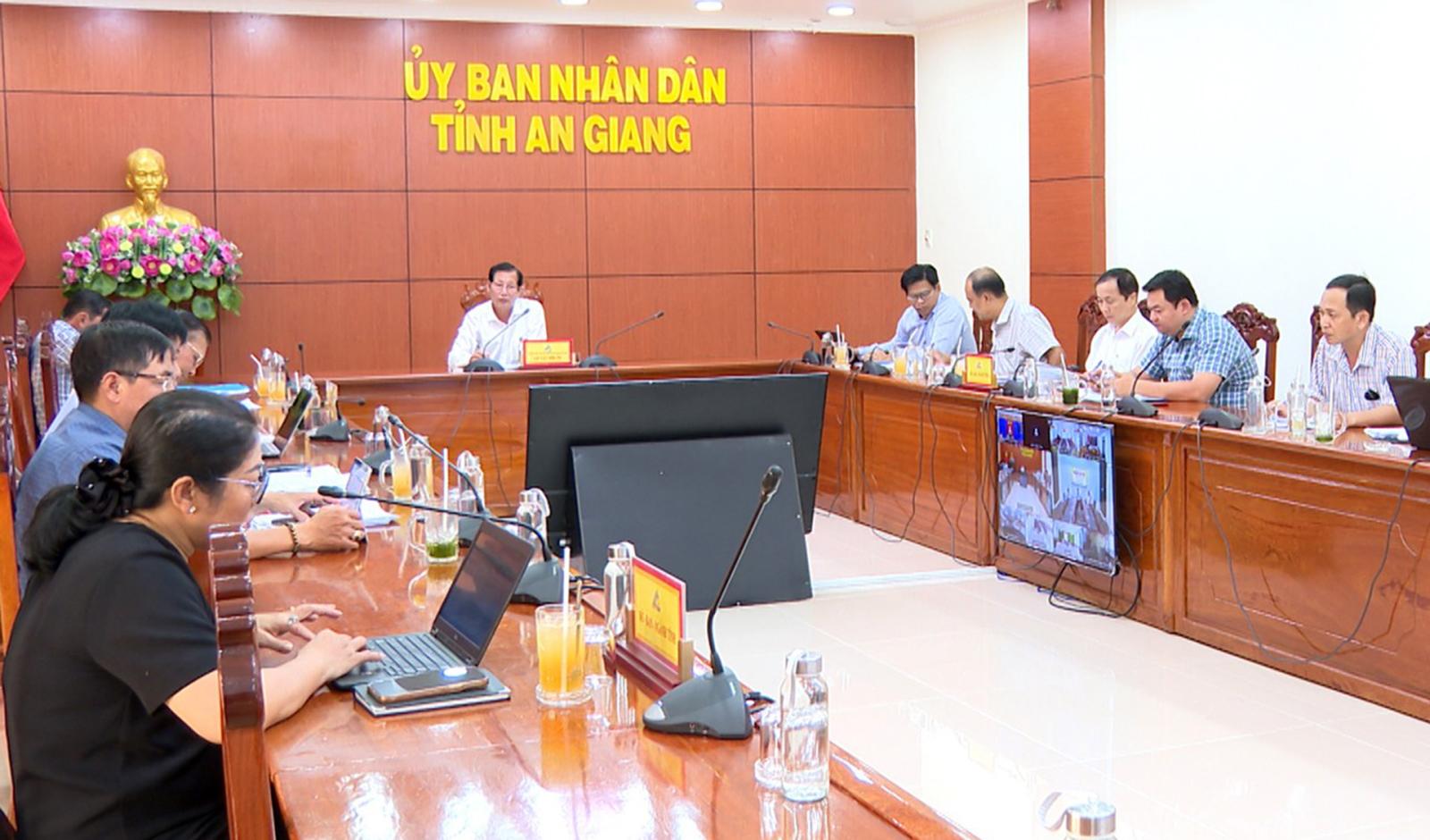 Phó Chủ tịch UBND tỉnh An Giang Lê Văn Phước chỉ đạo tháo gỡ khó khăn trong giải ngân vốn đầu tư công
