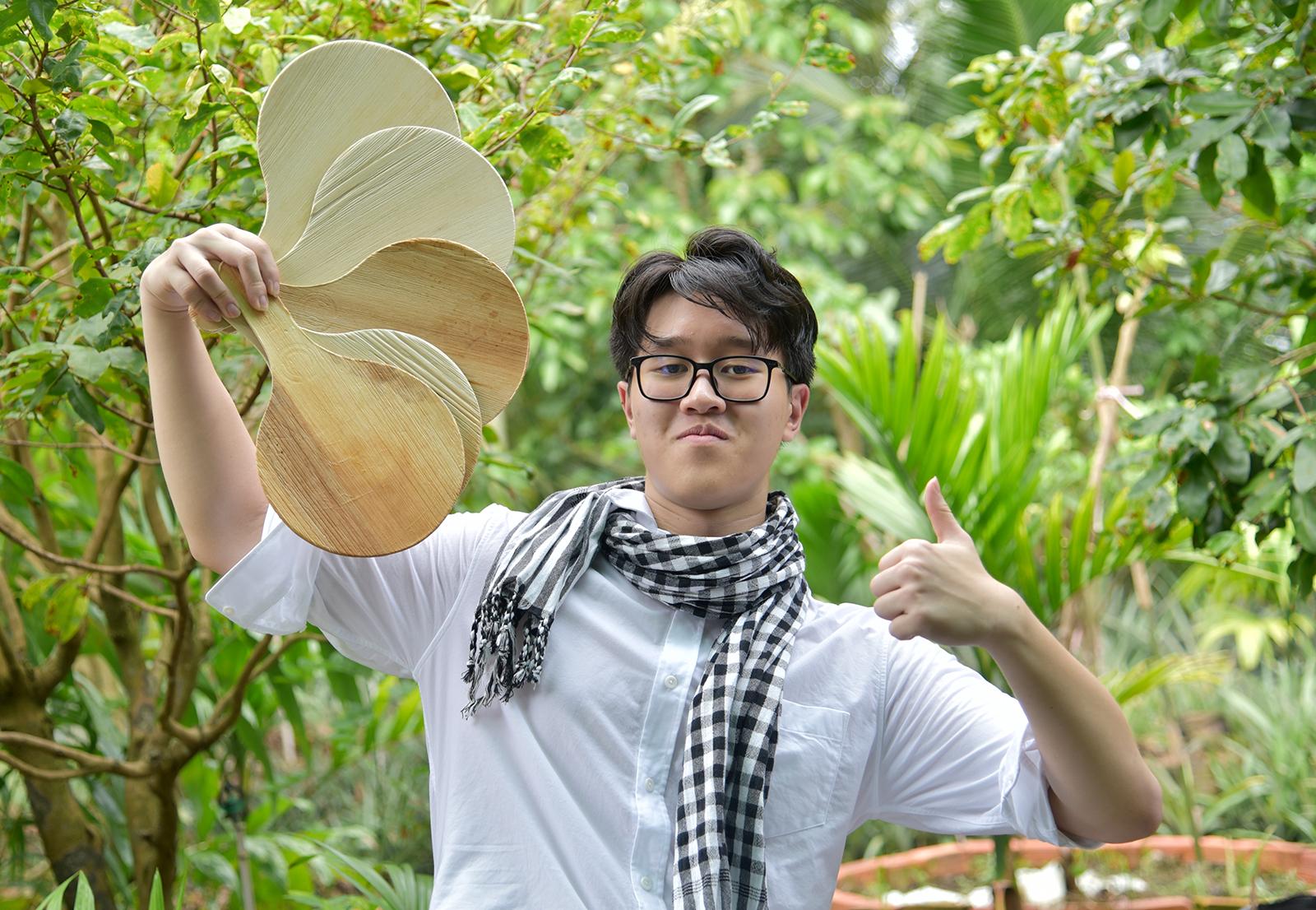 Khởi nghiệp xanh từ mo cau: Câu chuyện mùa hè của cậu học trò thành phố