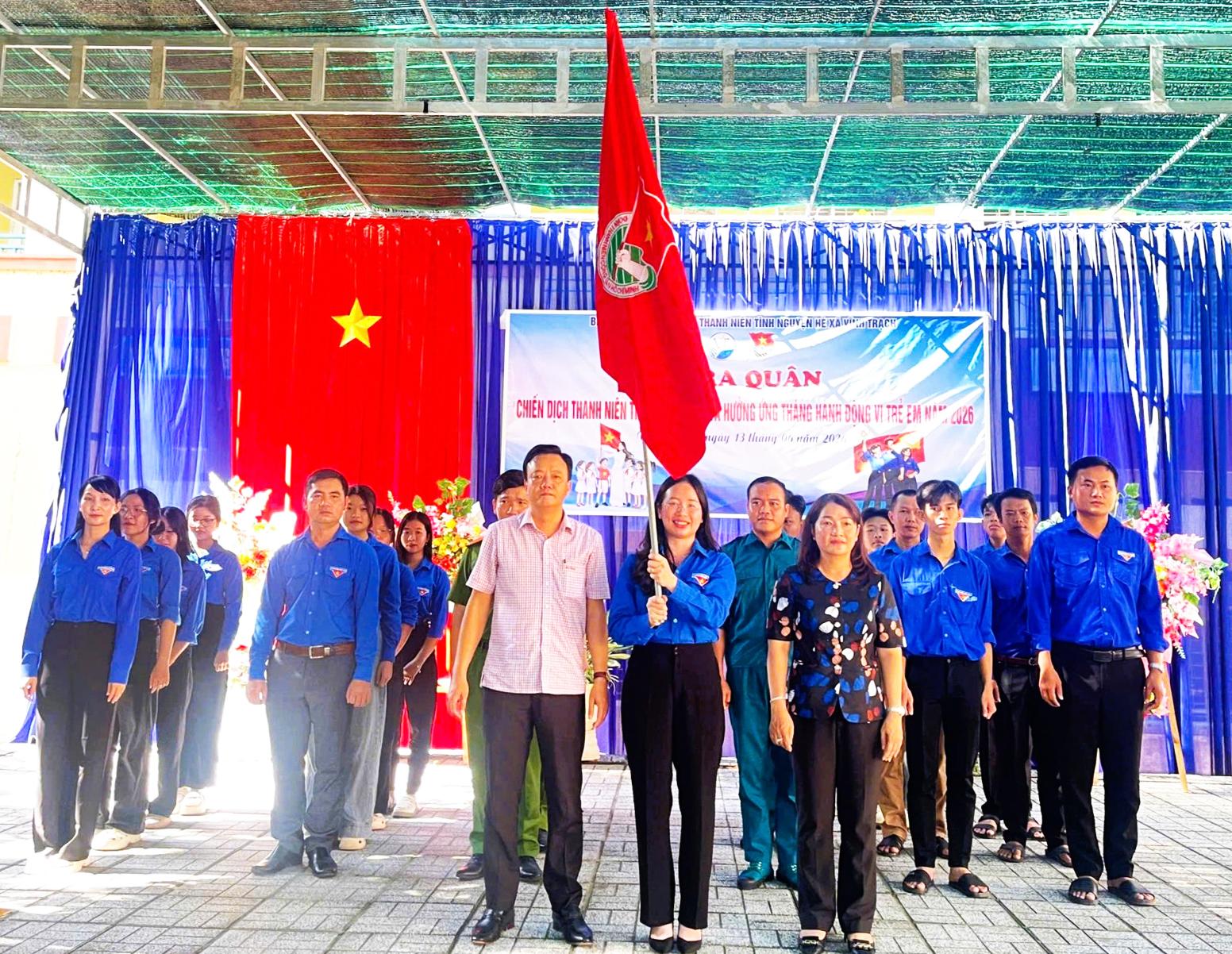 Xã Vĩnh Trạch ra quân Chiến dịch