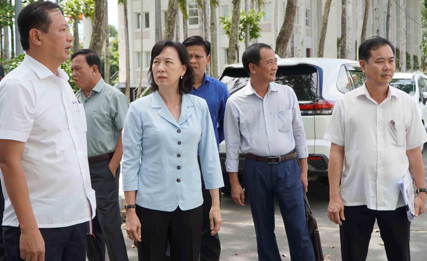 Phó Chủ tịch UBND tỉnh An Giang kiểm tra tình hình giải ngân vốn đầu tư công