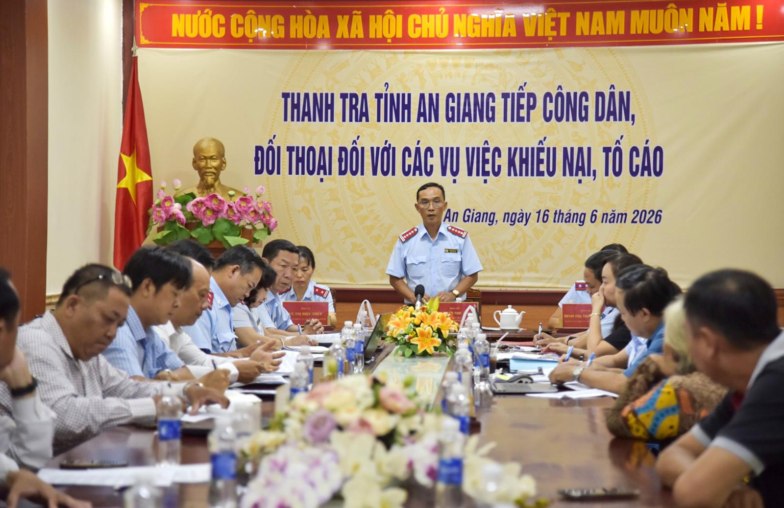 An Giang đối thoại các vụ khiếu nại kéo dài, nhiều vụ việc được xác định đã giải quyết đúng quy định