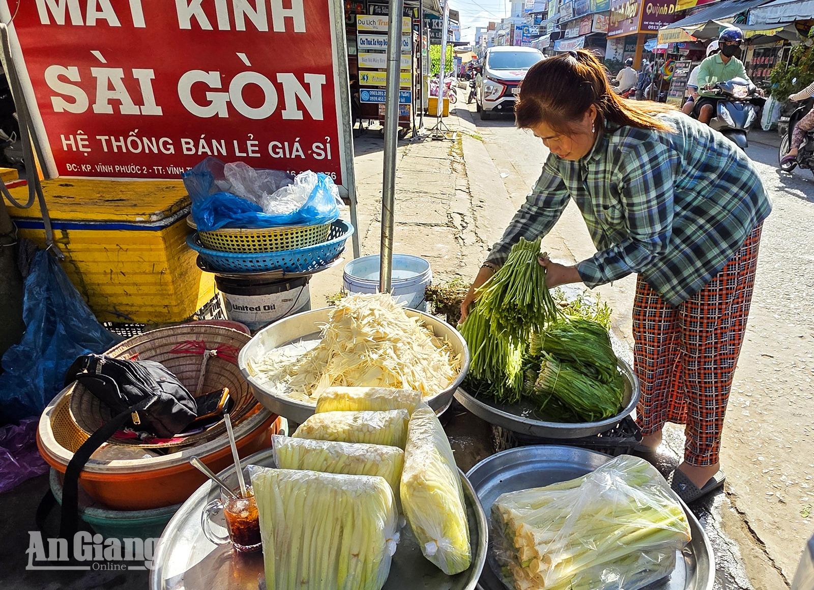 Sản vật mùa mưa vùng U Minh Thượng