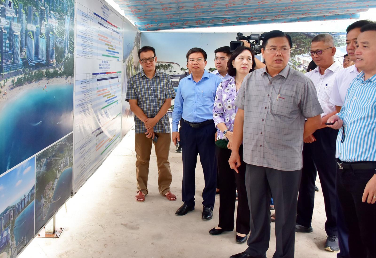 Bí thư Tỉnh ủy An Giang Nguyễn Tiến Hải khảo sát tiến độ thi công các dự án đầu tư phục vụ Hội nghị APEC 2027