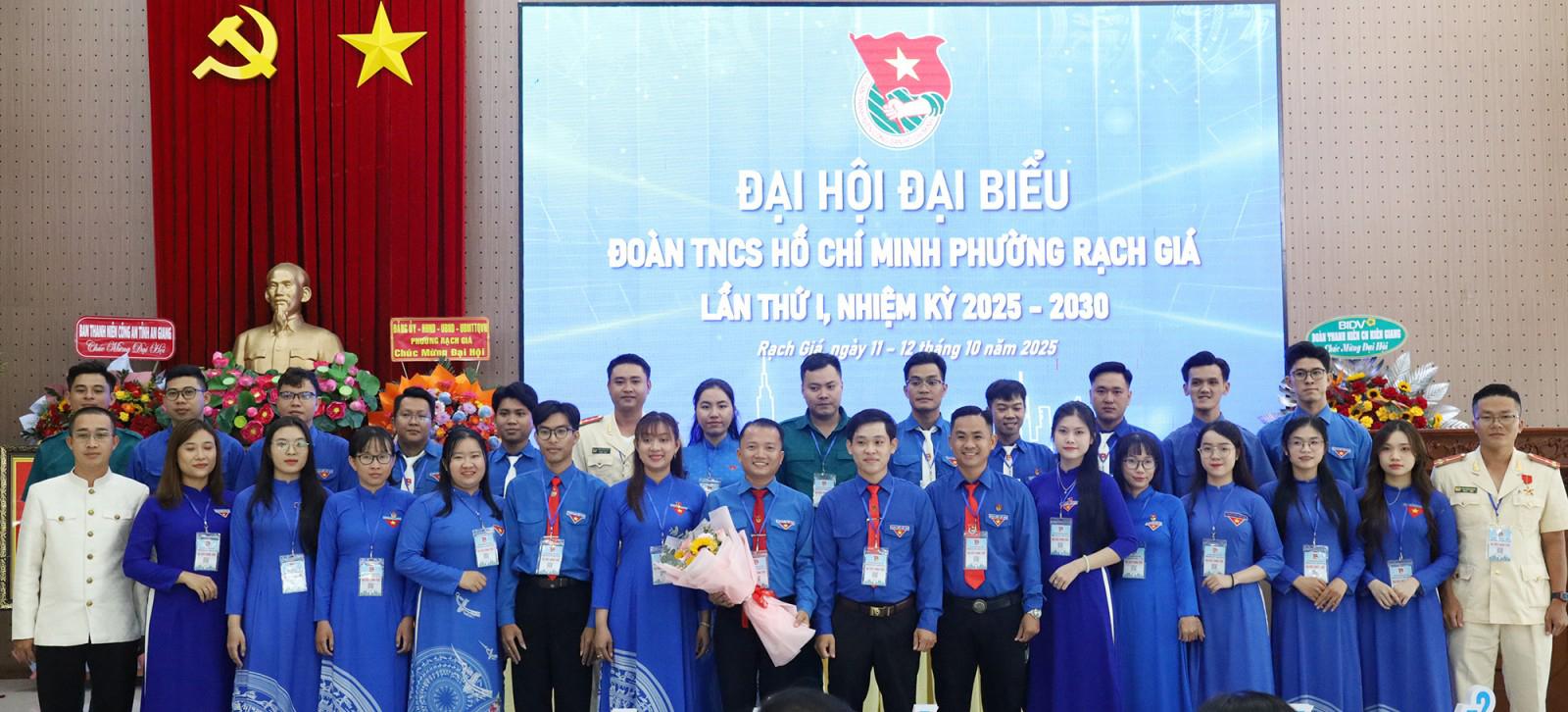 Đại hội đại biểu Đoàn Thanh niên Cộng sản Hồ Chí Minh phường Rạch Giá lần thứ I