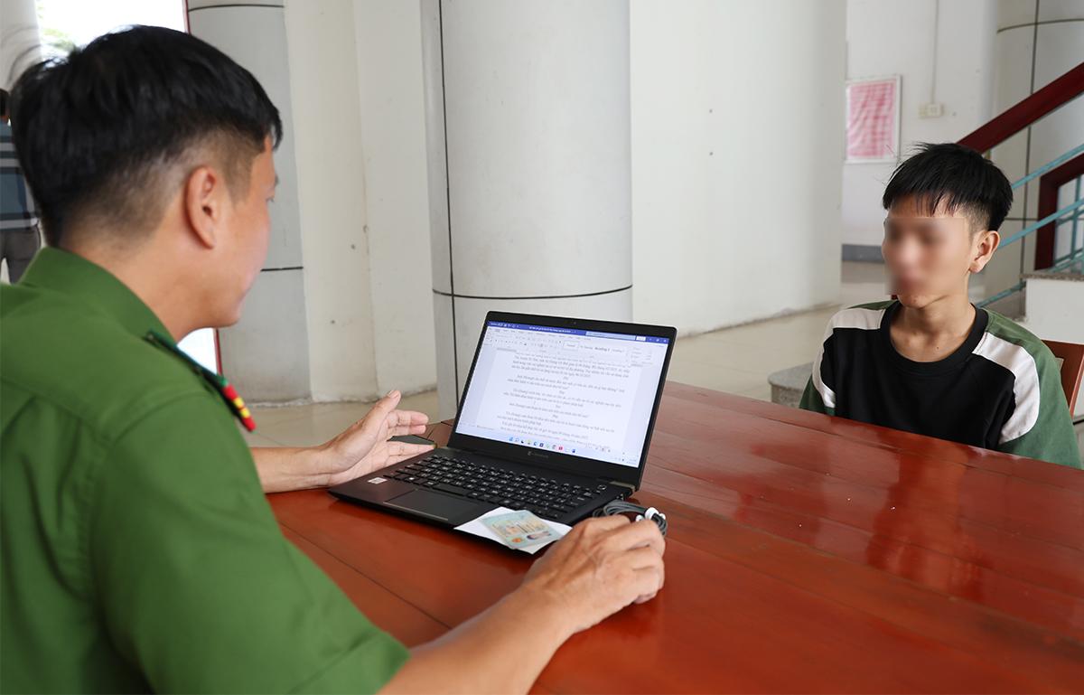 Võ Huy Hoàng khai nhận tại Cơ quan Công an