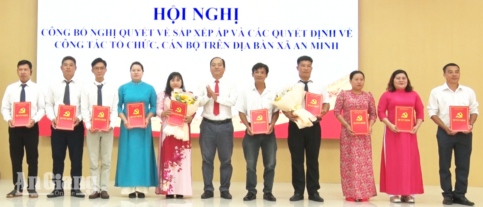 Xã An Minh giảm từ 18 xuống còn 14 ấp