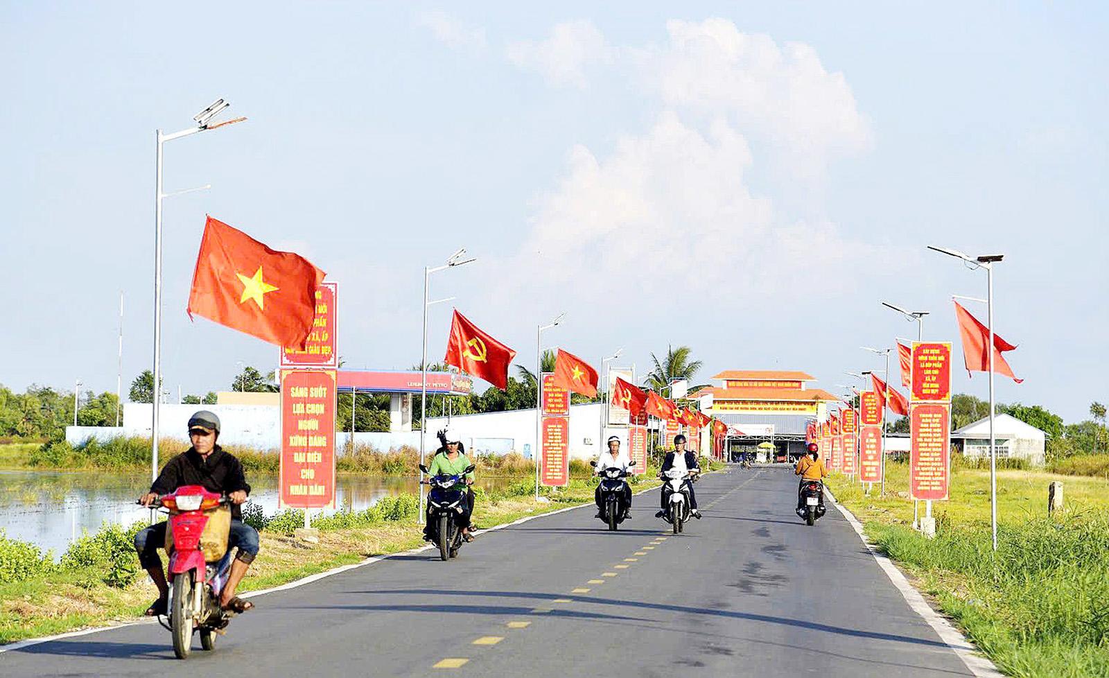 Đường quê thay áo mới