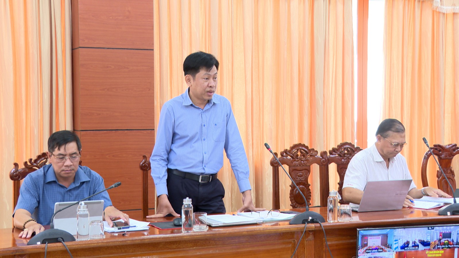 Phó Chủ tịch UBND tỉnh An Giang Lê Văn Phước chỉ đạo tháo gỡ khó khăn trong giải ngân vốn đầu tư công