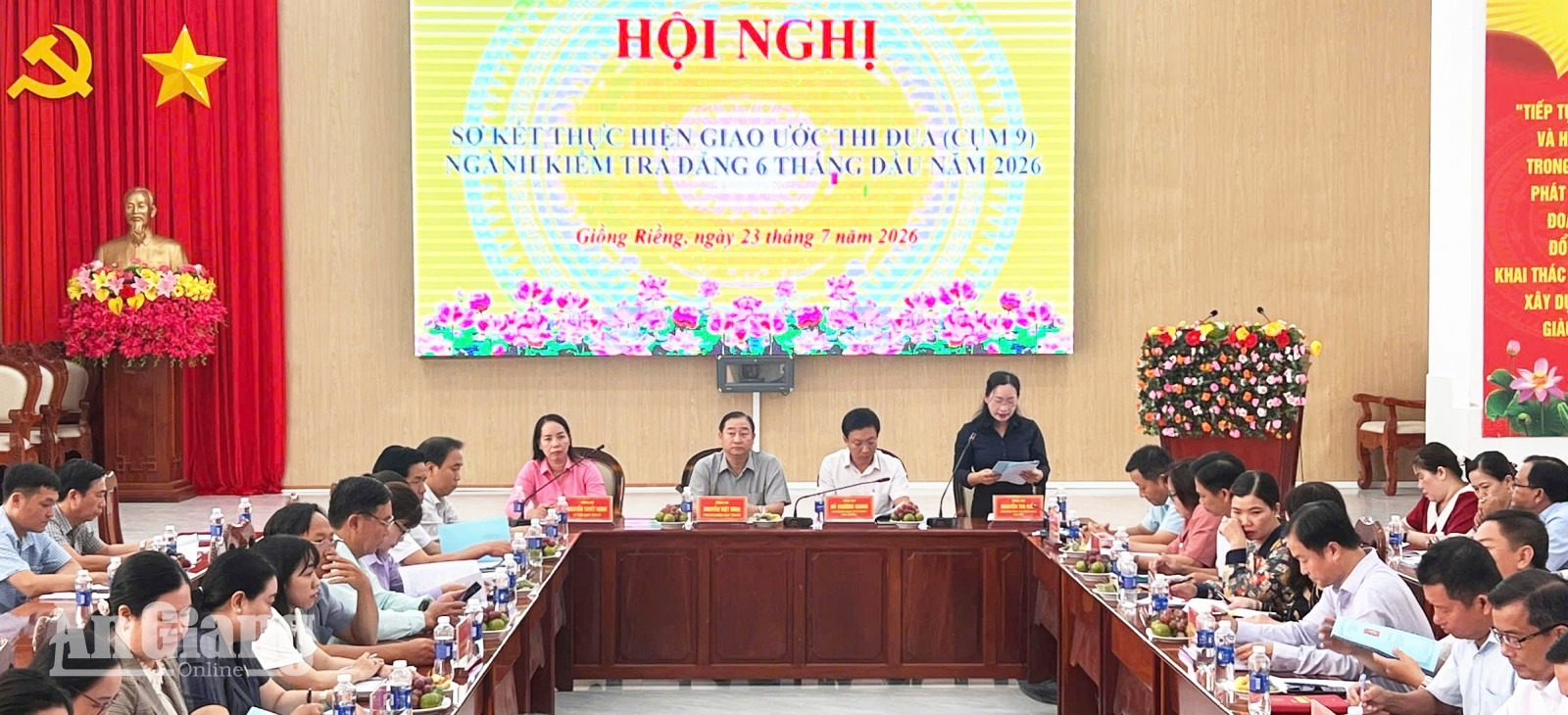 Cụm thi đua số 9 kiên quyết kiểm tra khi có dấu hiệu vi phạm