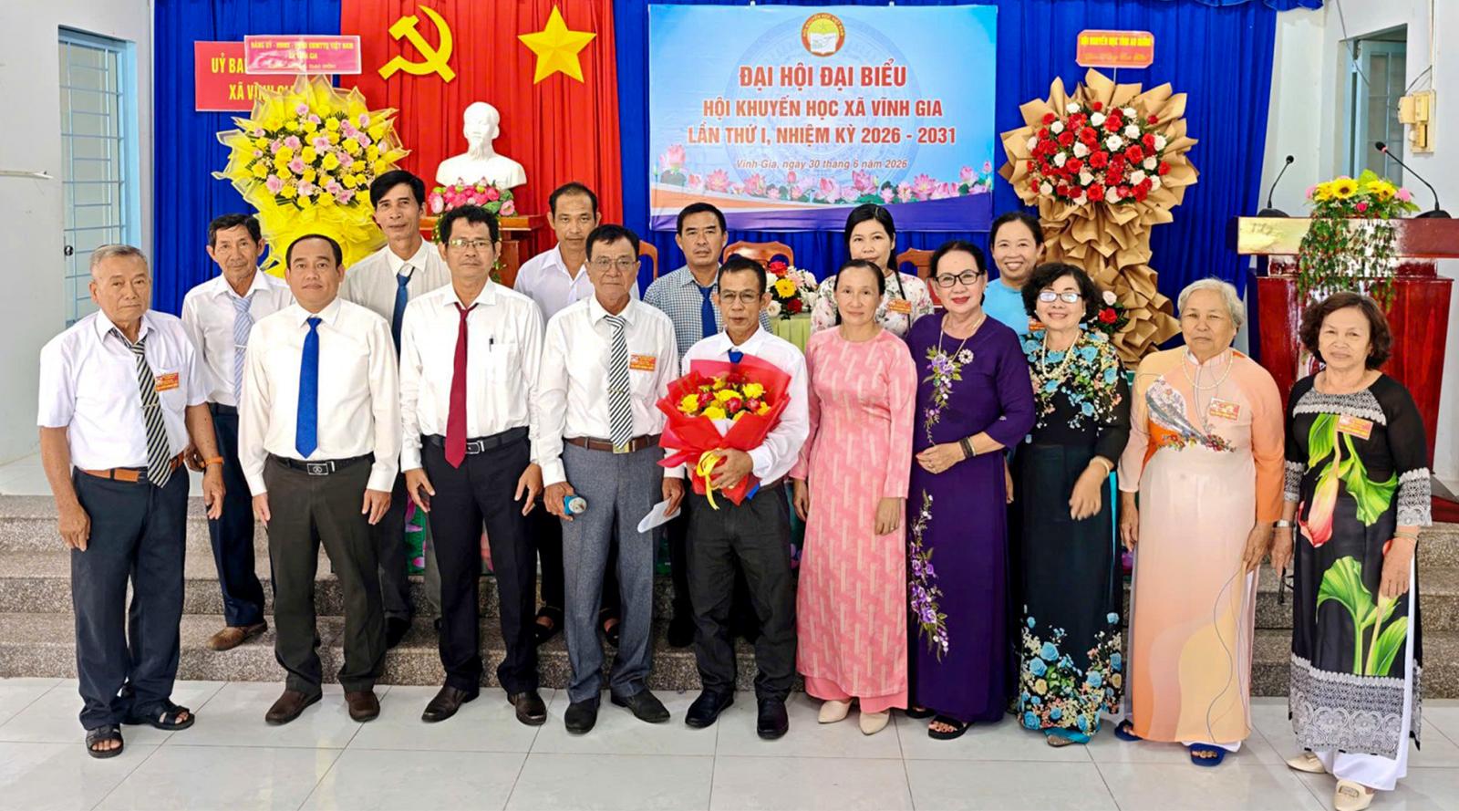 Hội Khuyến học xã Vĩnh Gia phấn đấu 95% hộ gia đình được công nhận gia đình học tập