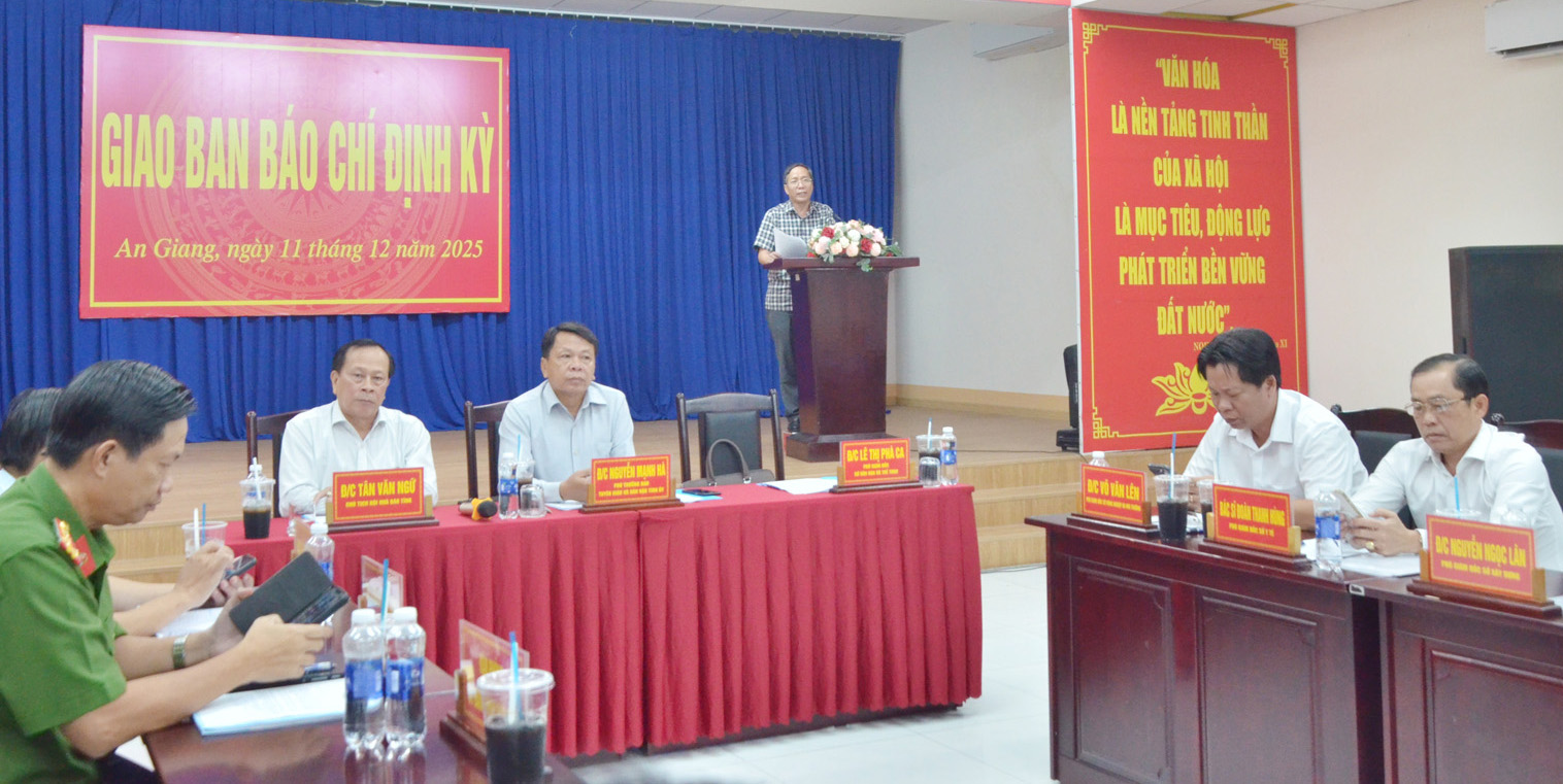 Báo chí phản ánh tích cực về tỉnh An Giang