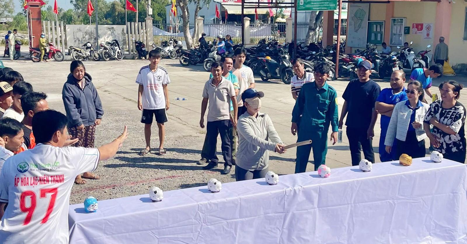 Hội thao hưởng ứng các hoạt động Tết Quân - Dân