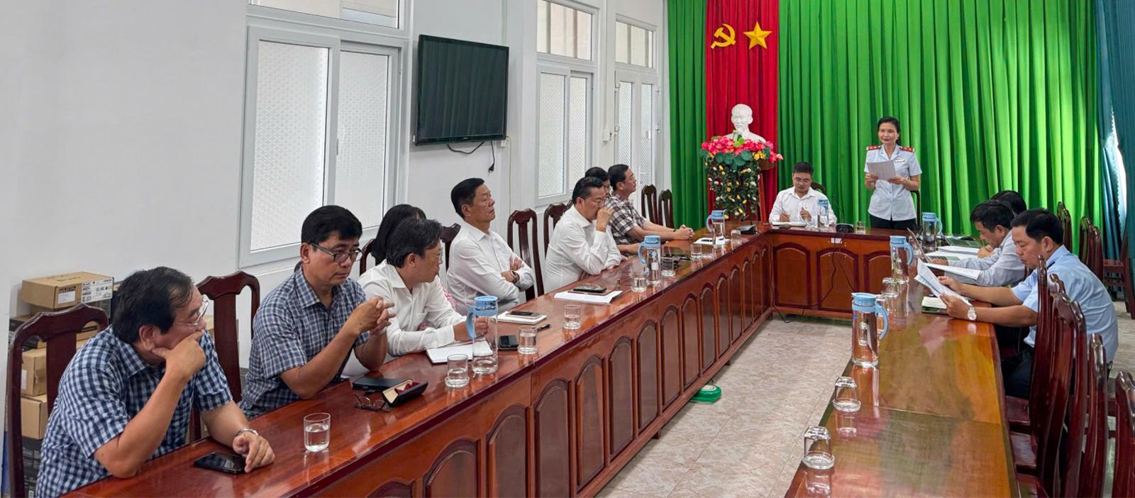 Công bố kết luận thanh tra đối với Sở Giáo dục và Đào tạo tỉnh An Giang